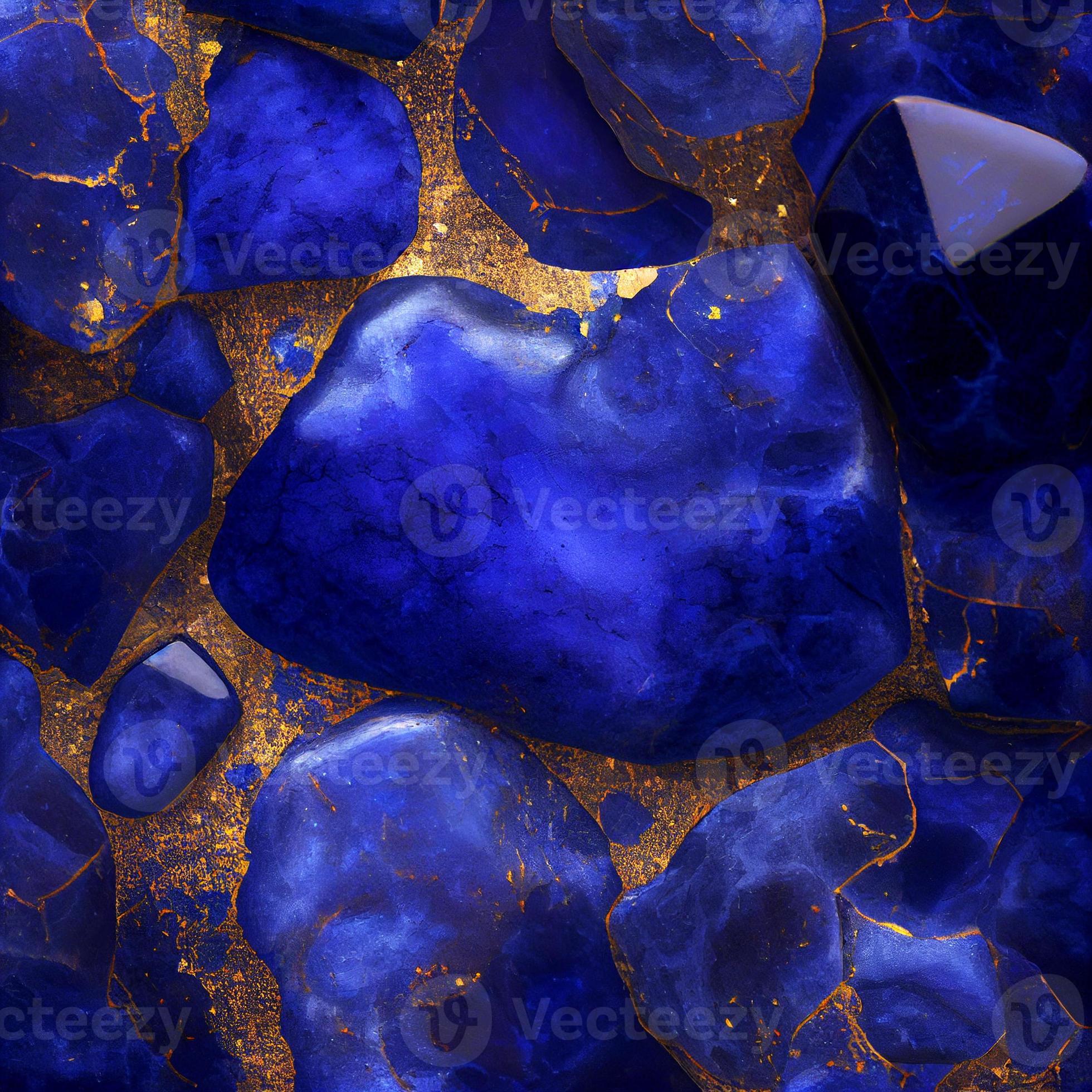 Stone lapis lazuli background texture ai generation 22460515