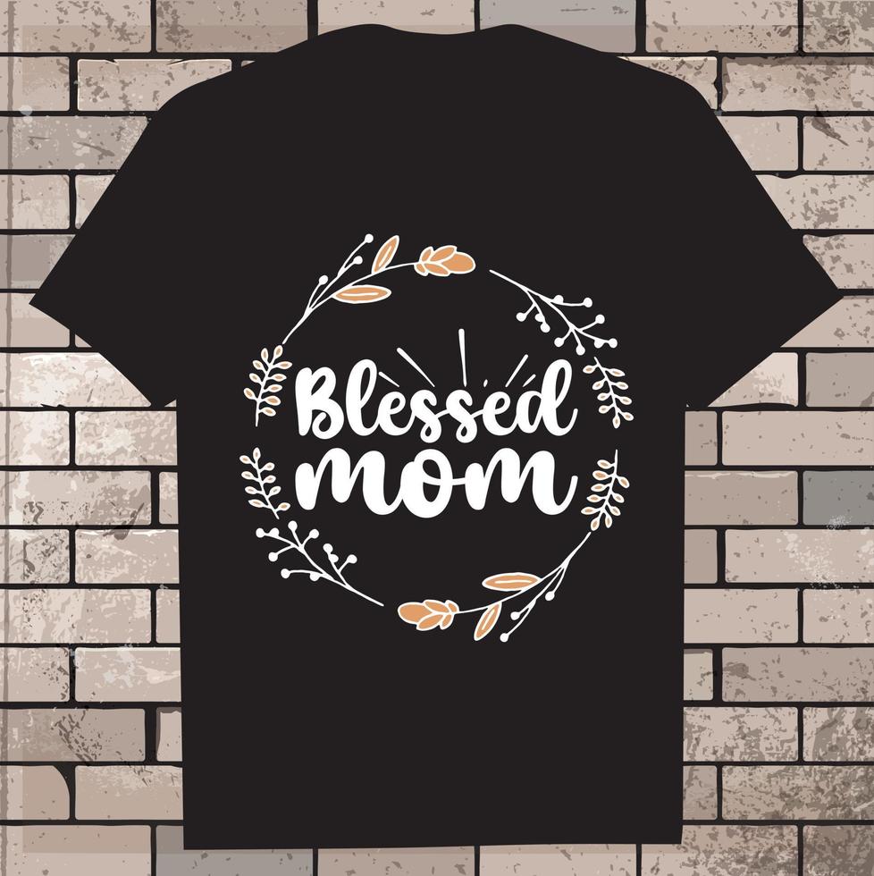 Mother's day Shirt, black vector