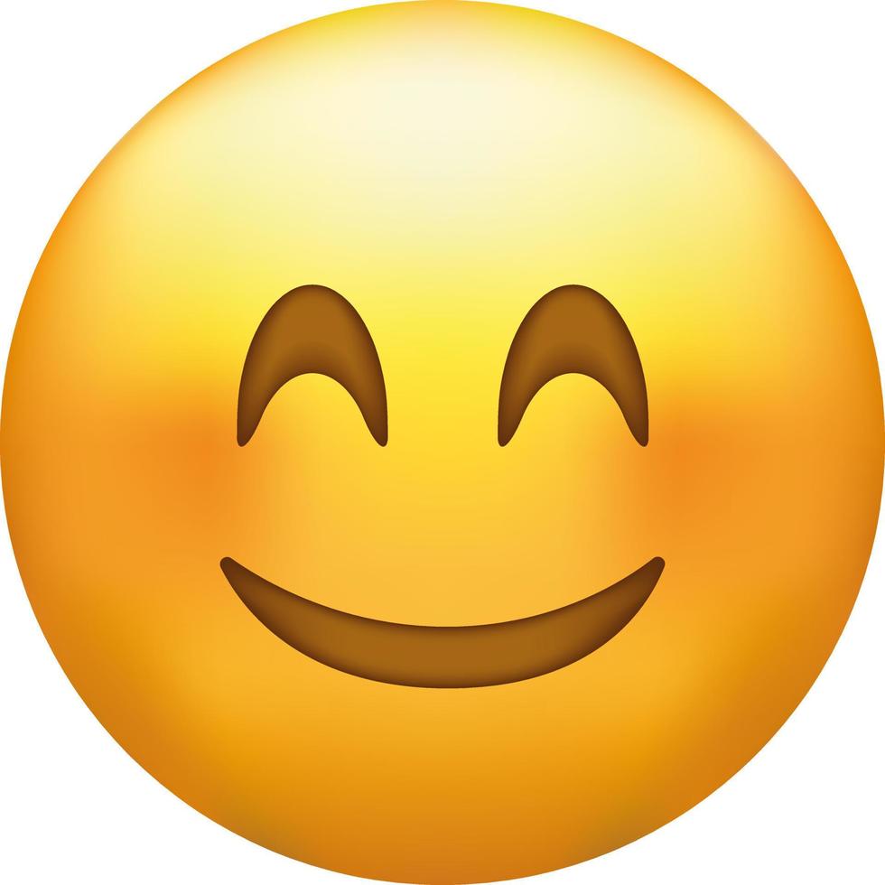 Single emoji icon. Fun icon. Emoticon. Cute. 22461920 Vector Art at ...