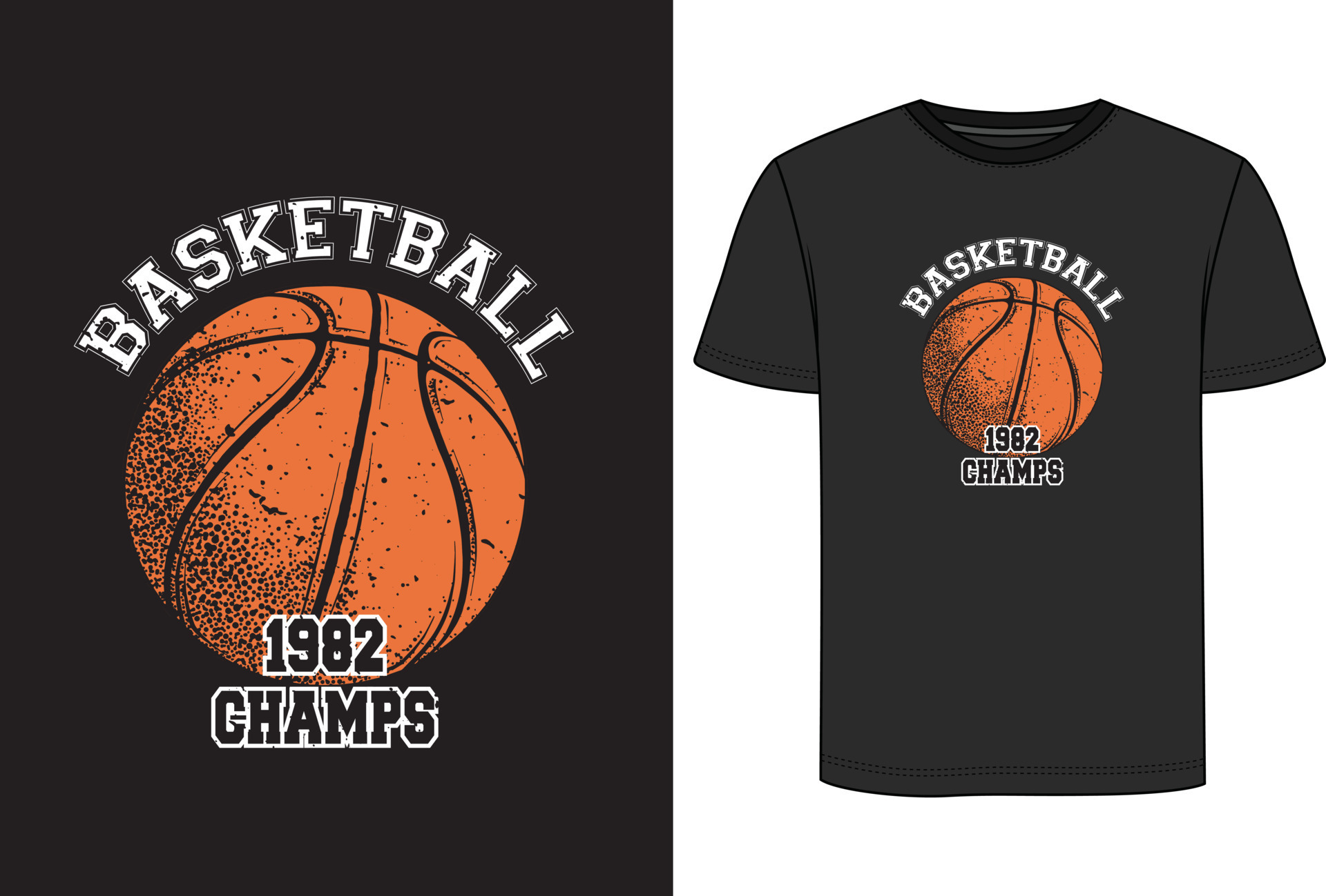 Vector basketball t shirt, vintage basketball t shirt 22461966 Vector Art at Vecteezy