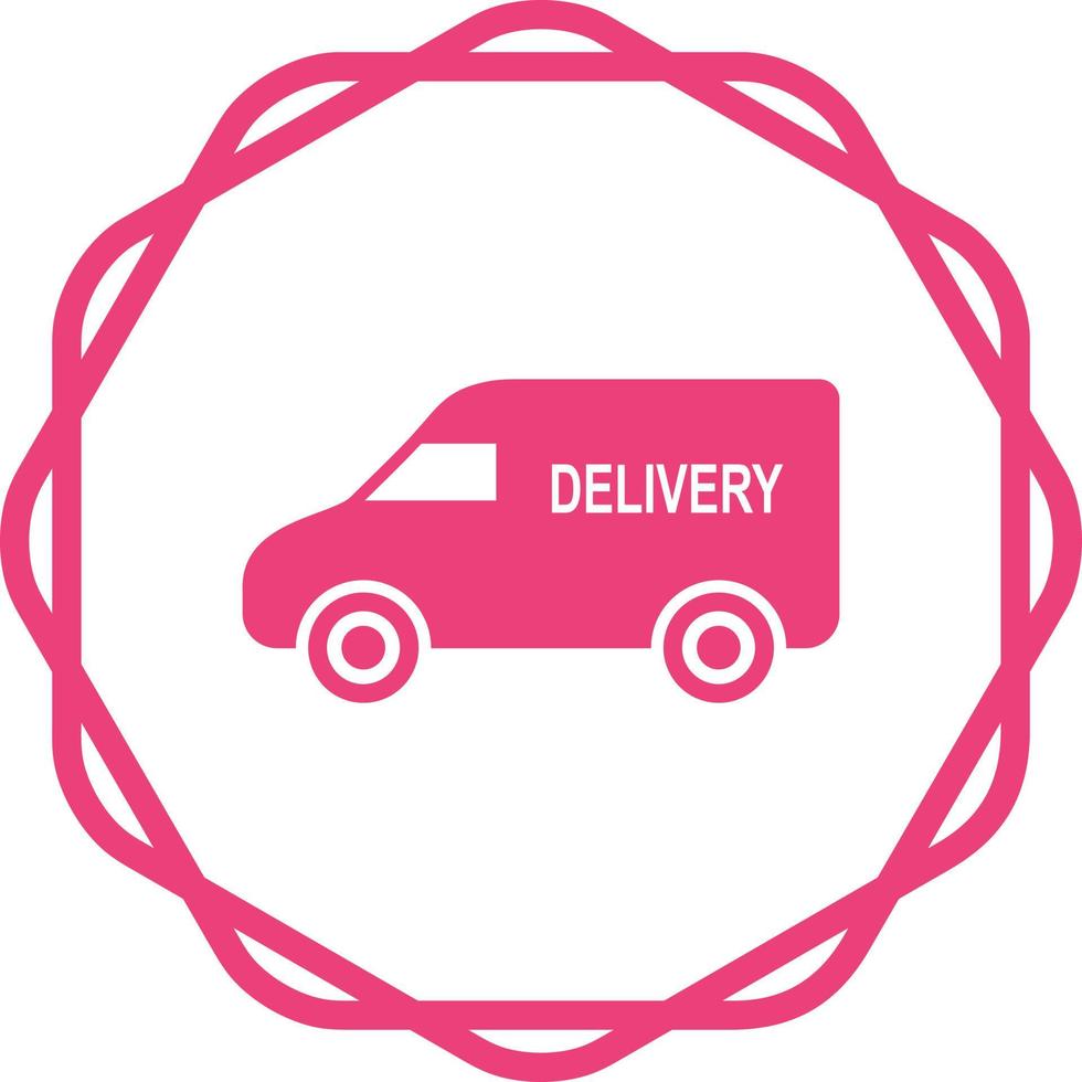 Delivery Car Vector Icon