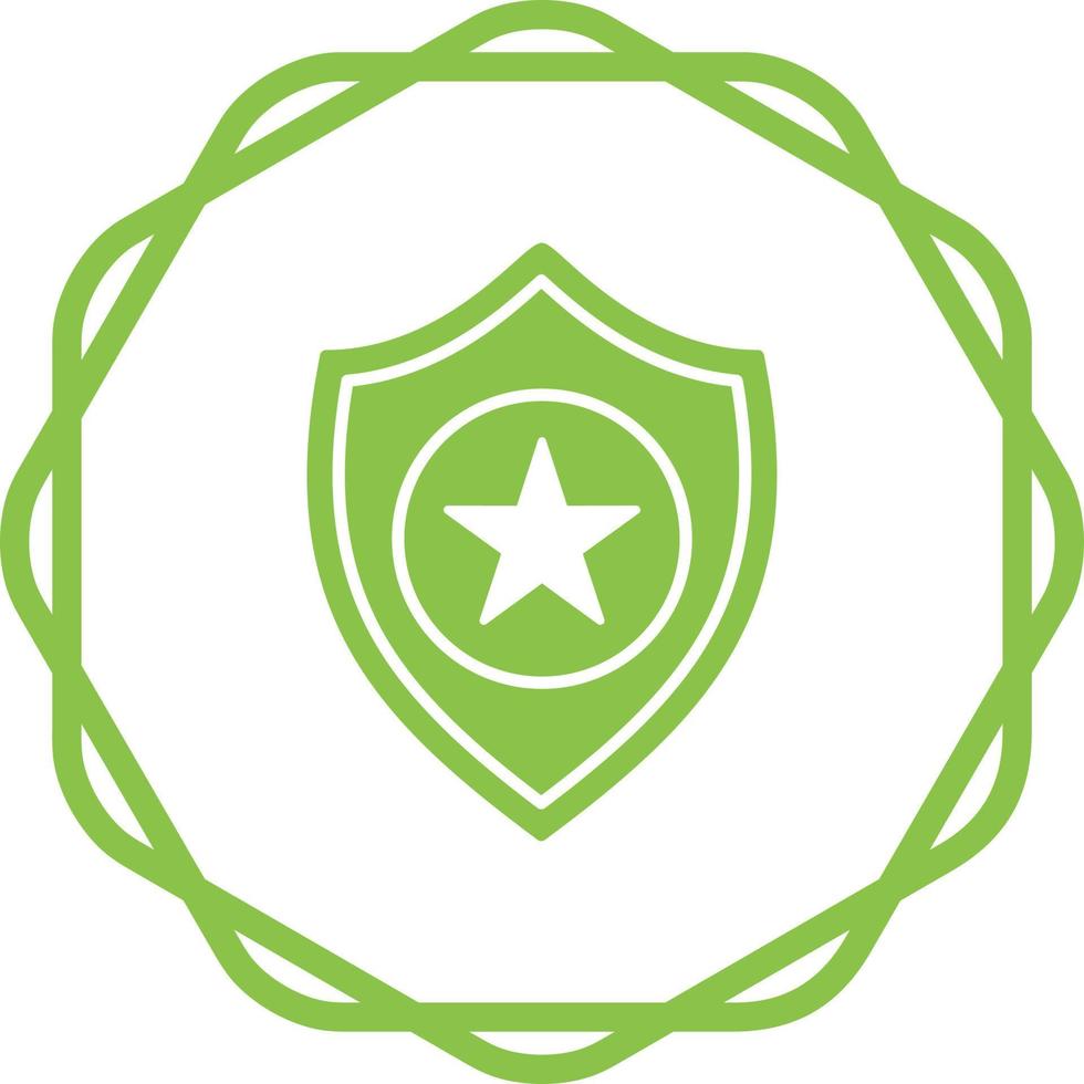 Police Badge Vector Icon