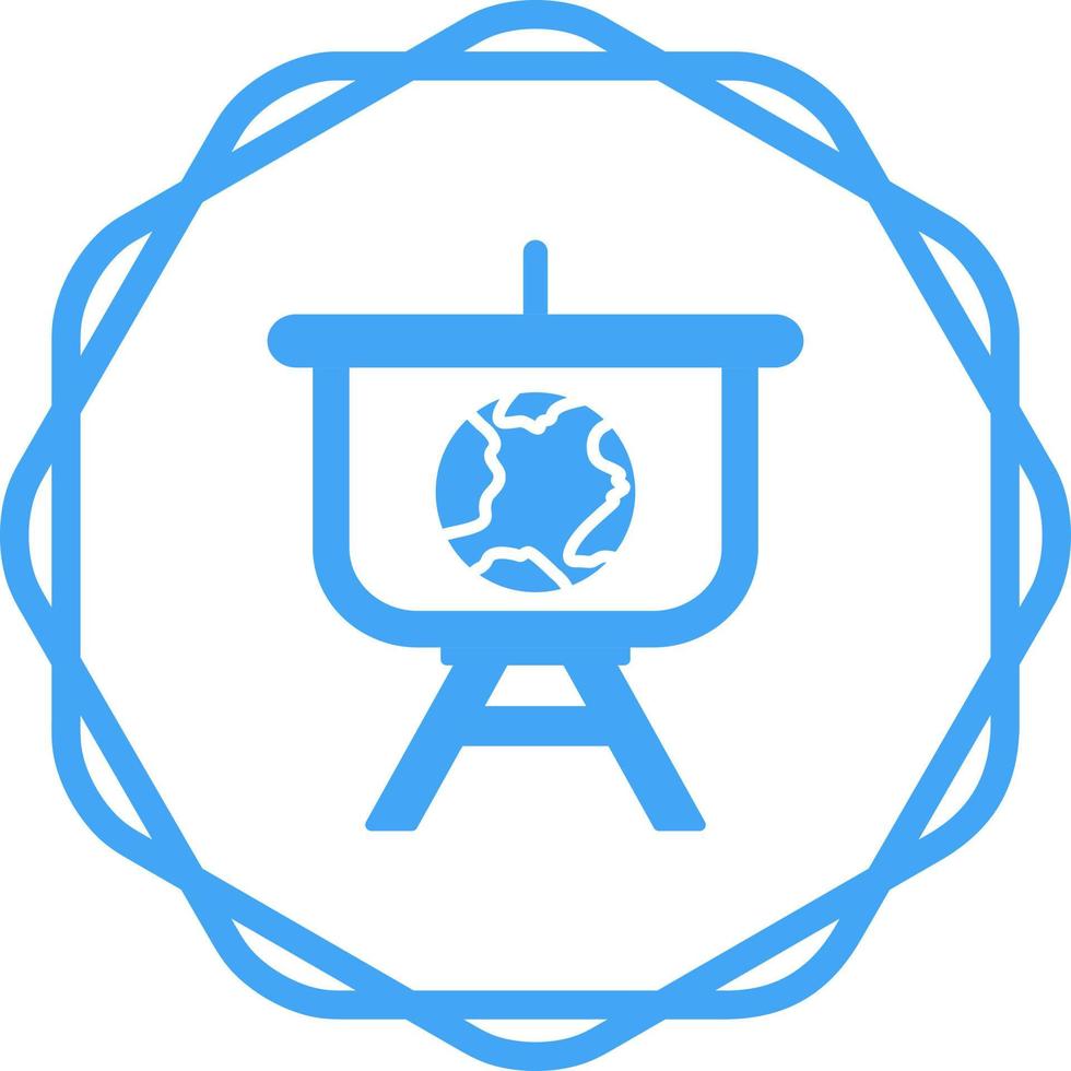 World Presentation Vector Icon