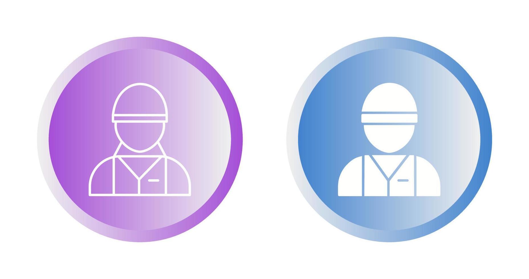 Industry Worker Vector Icon