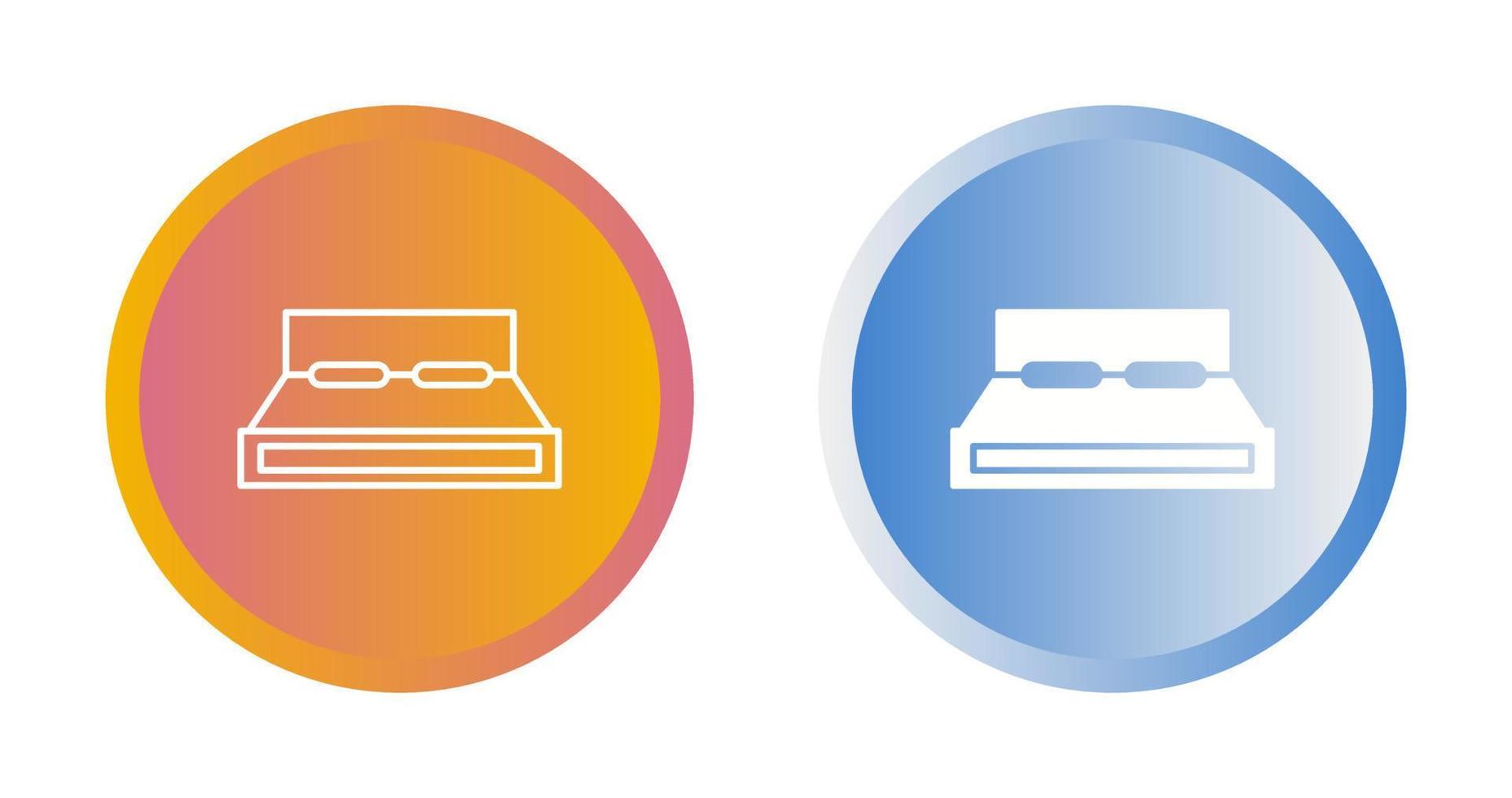 Single Bed Vector Icon