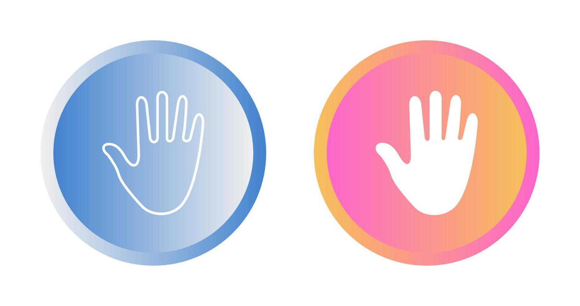 Hand Vector Icon