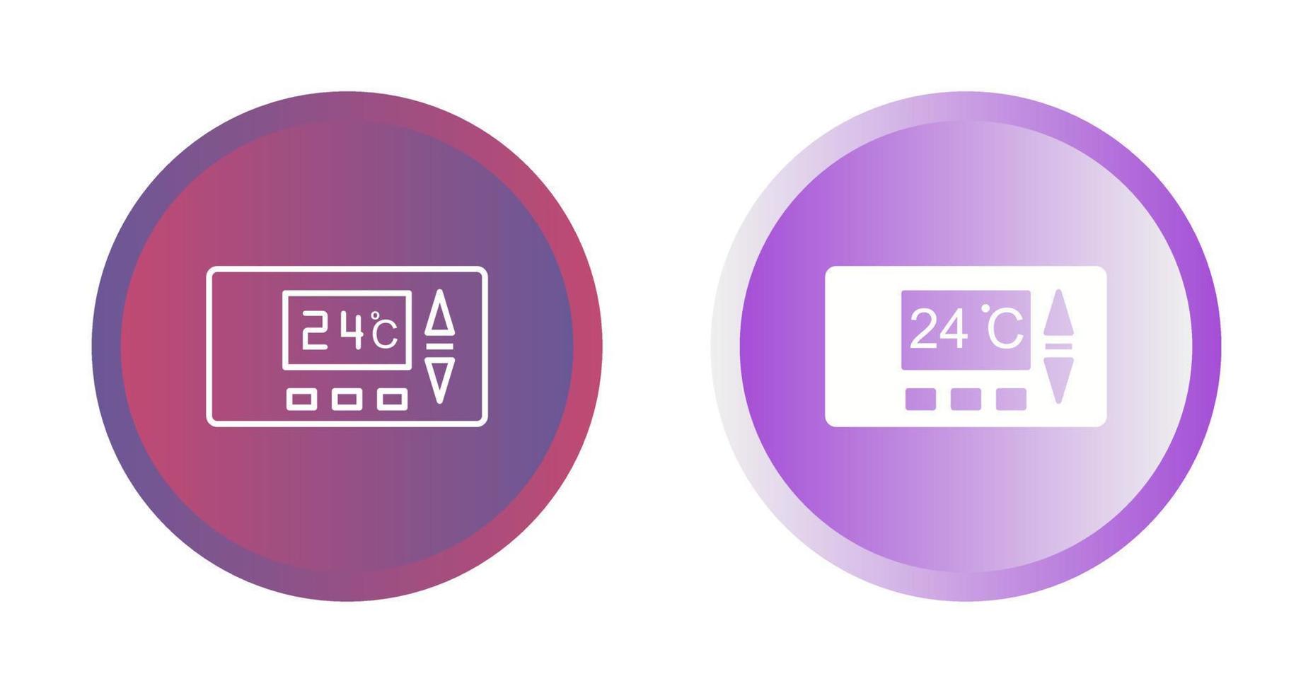 Thermostat Vector Icon