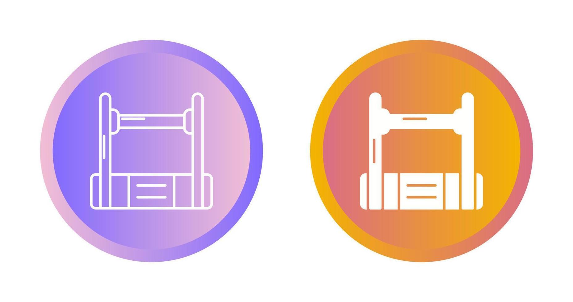High Jump Vector Icon