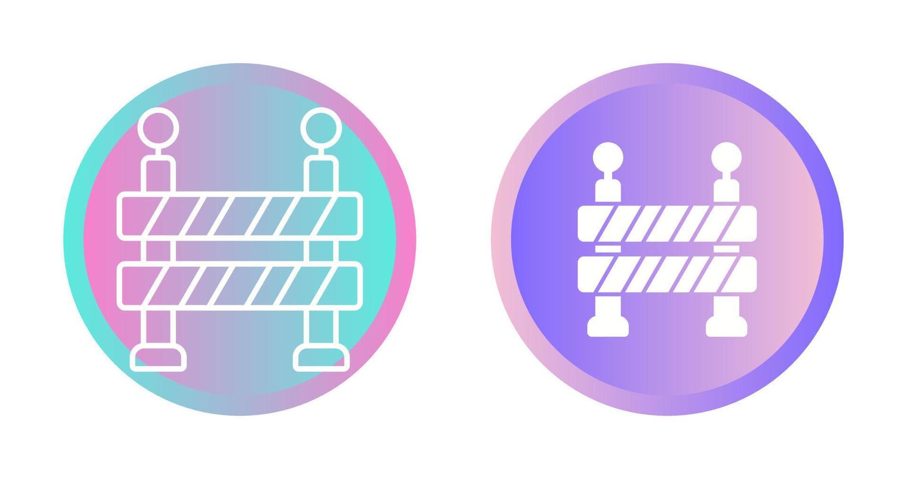 Barrier Vector Icon