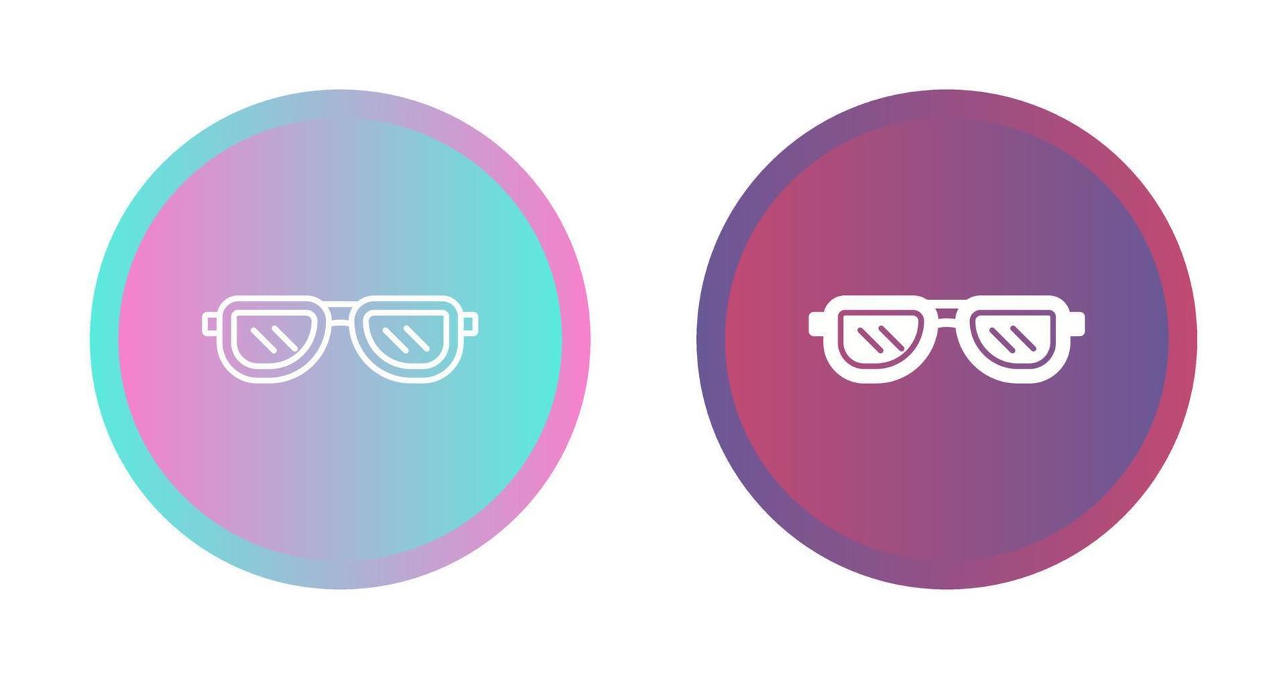 icono de vector de gafas