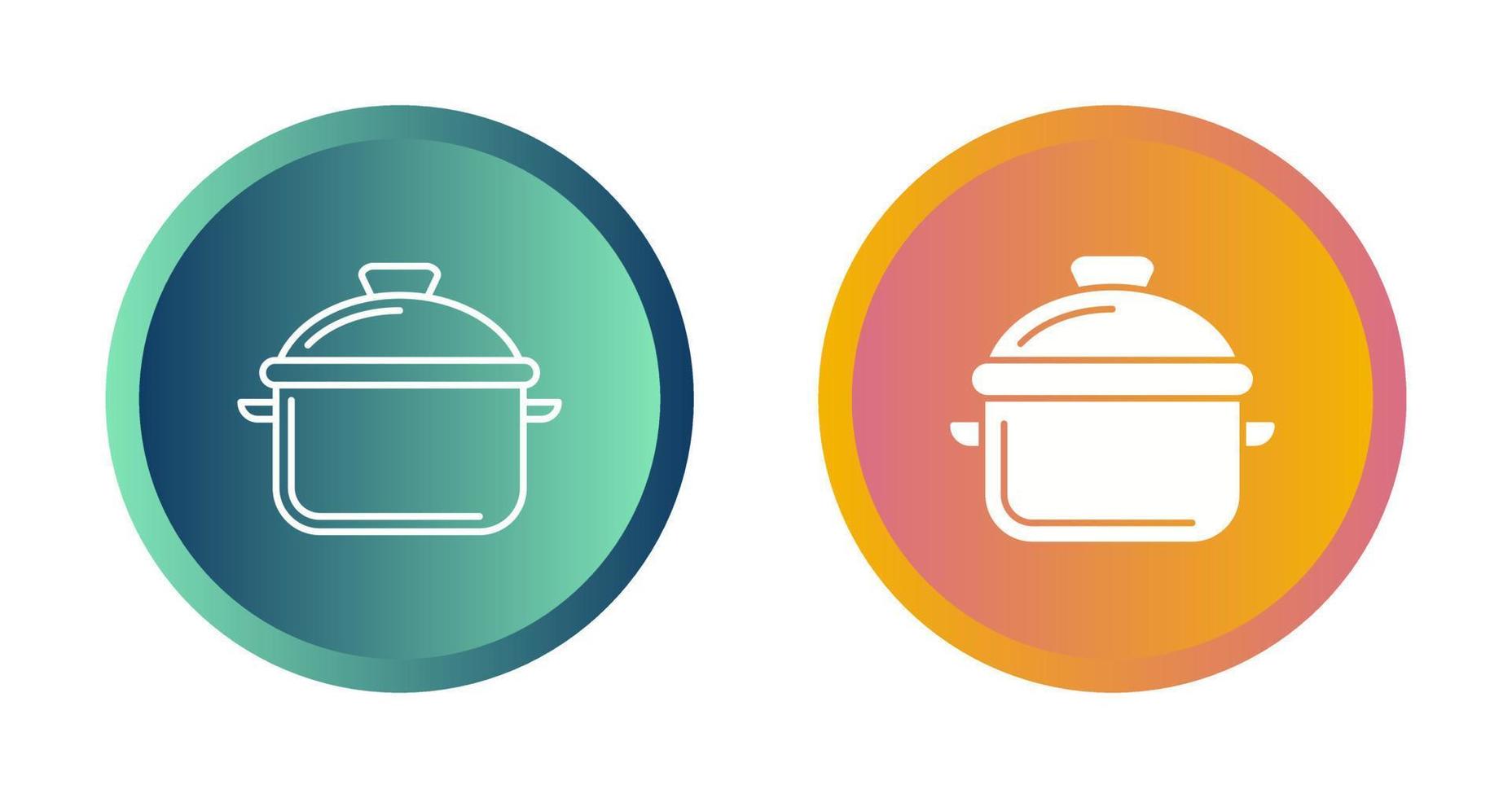 Cooking Pot Vector Icon