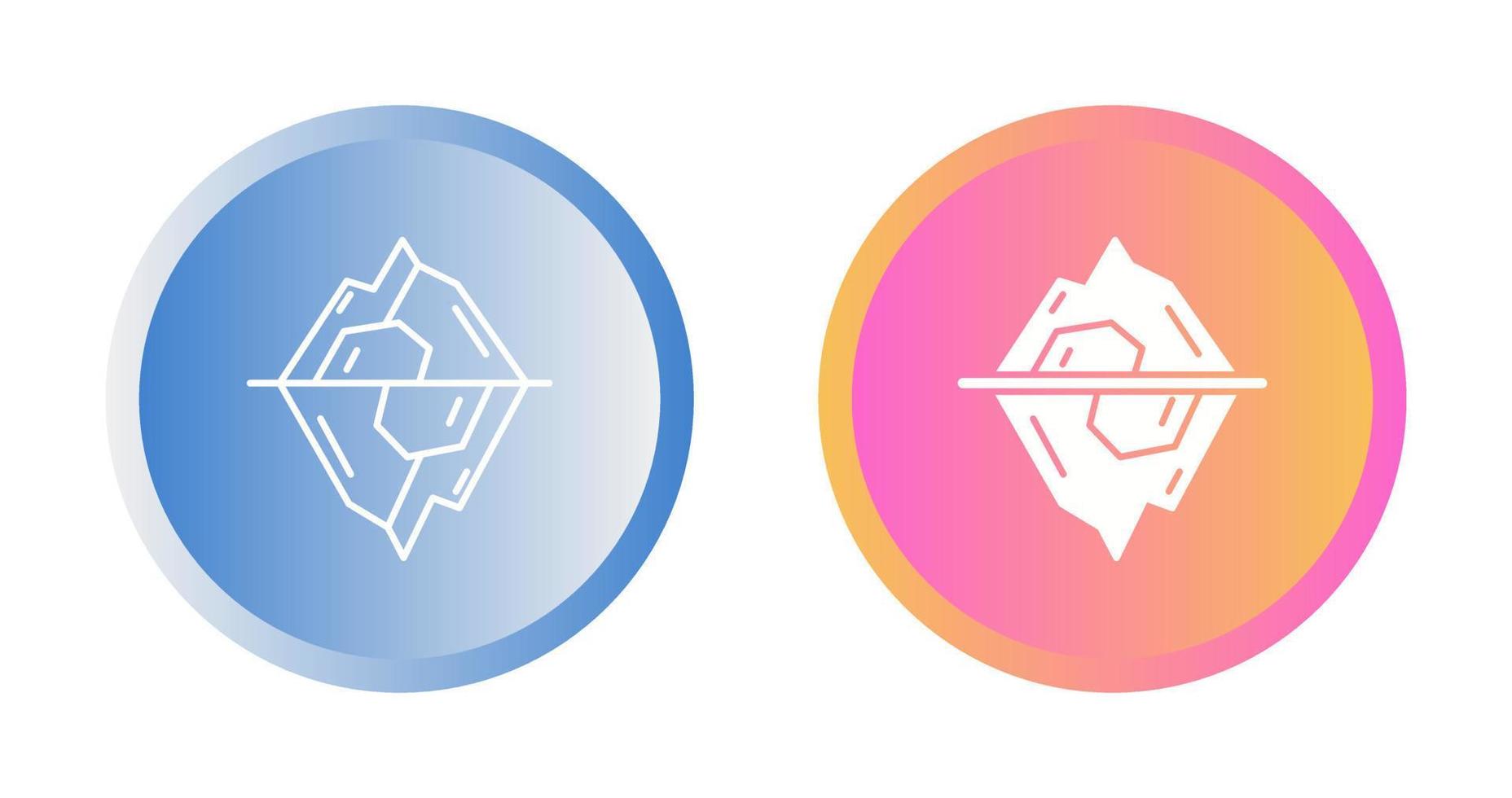 Iceberg Vector Icon