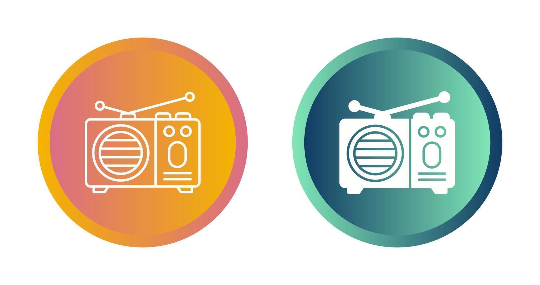 Radio Vector Icon
