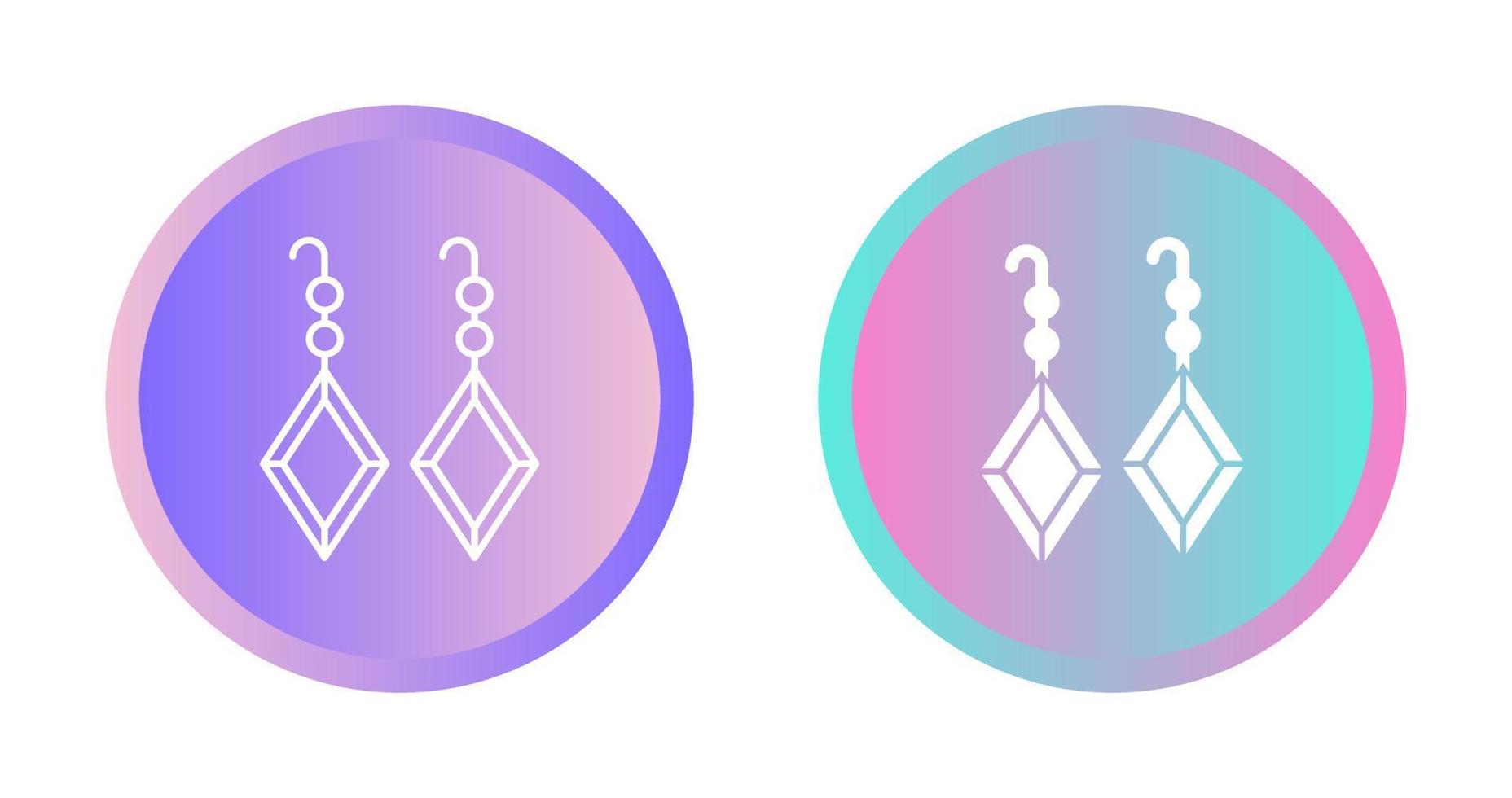 Earrings Vector Icon