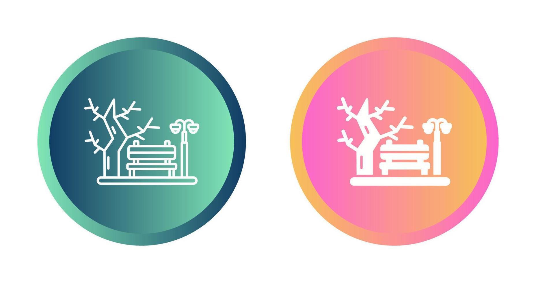 Park Vector Icon