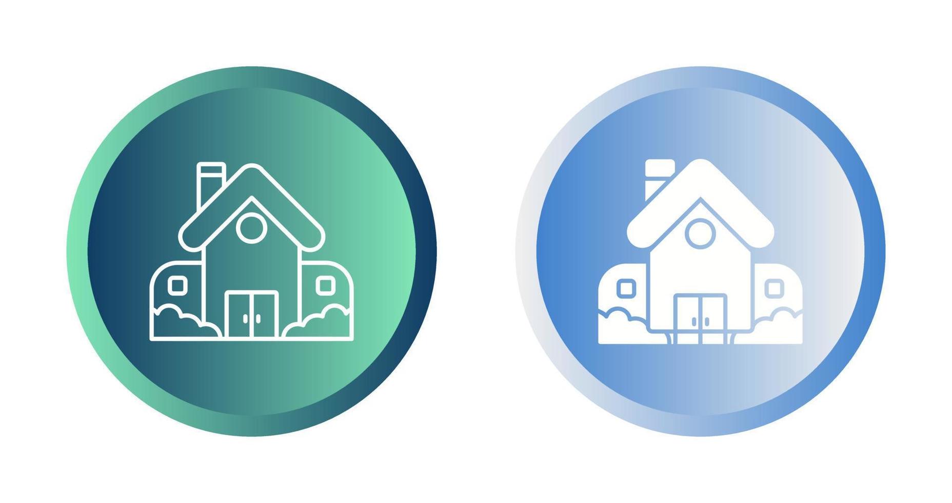 Retirement Home Vector Icon