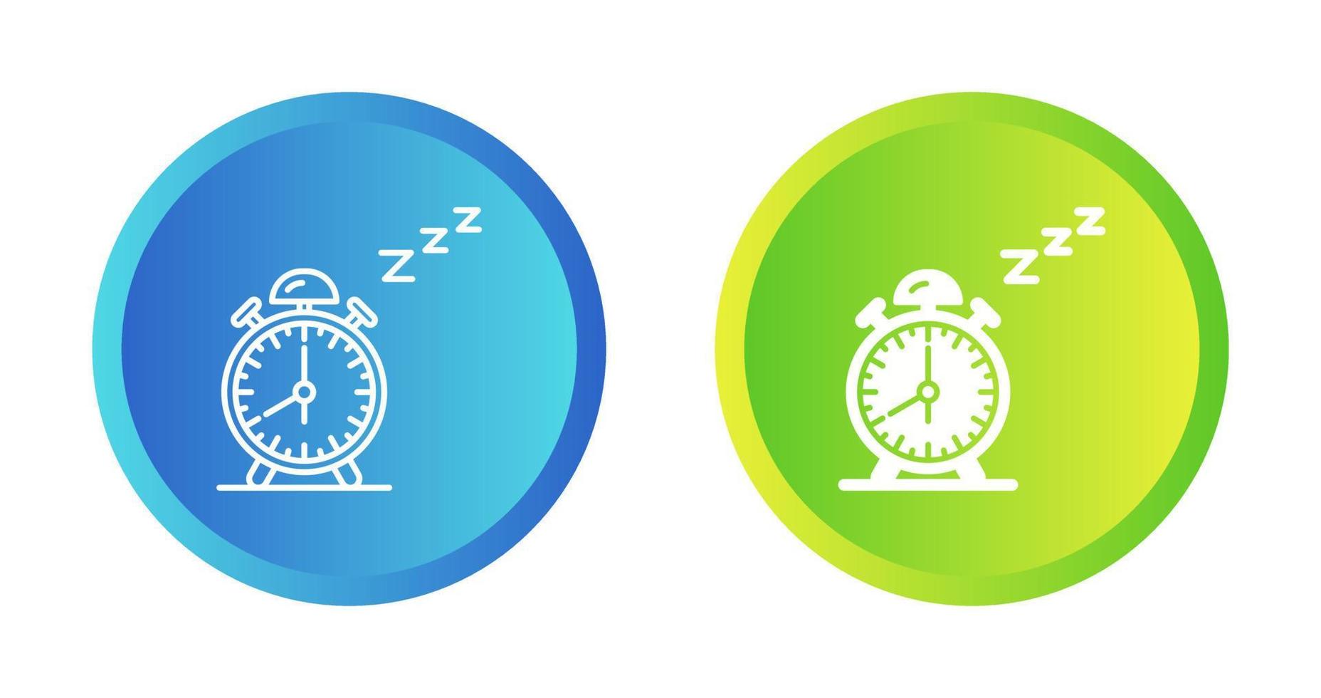 icono de vector de tiempo de sueño