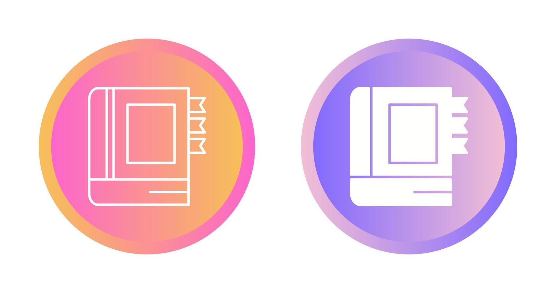 Diary Vector Icon
