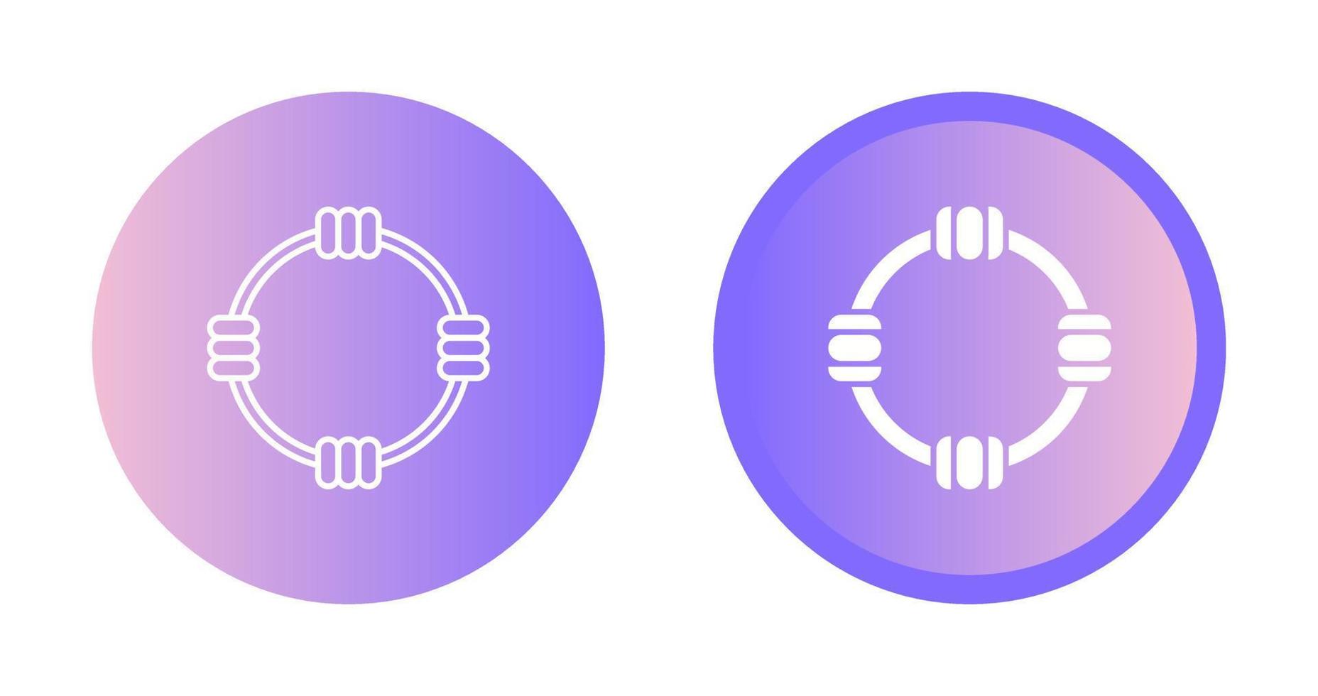 Hula Hoop Vector Icon