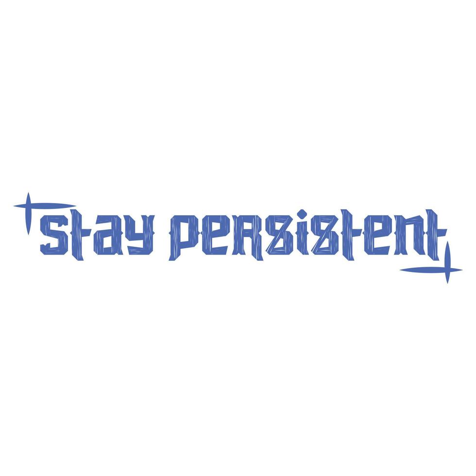 motivacional y inspirador letras vistoso estilo texto tipografía t camisa diseño en blanco antecedentes vector