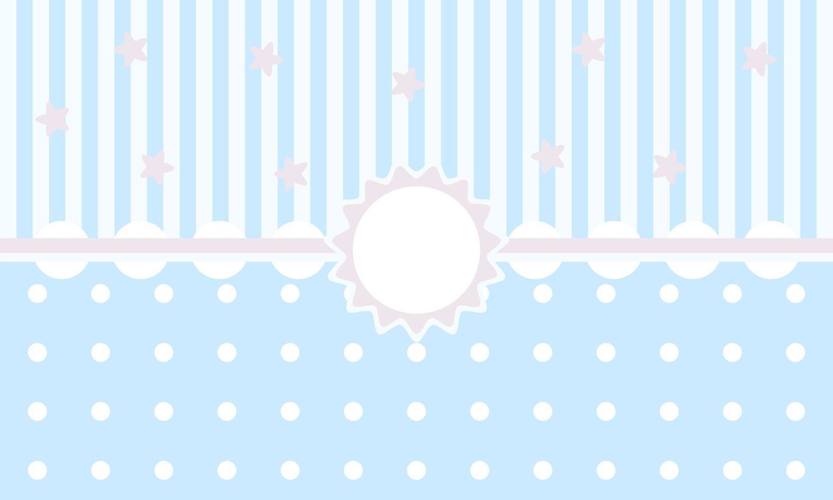 Cute background template. Vector illustration.
