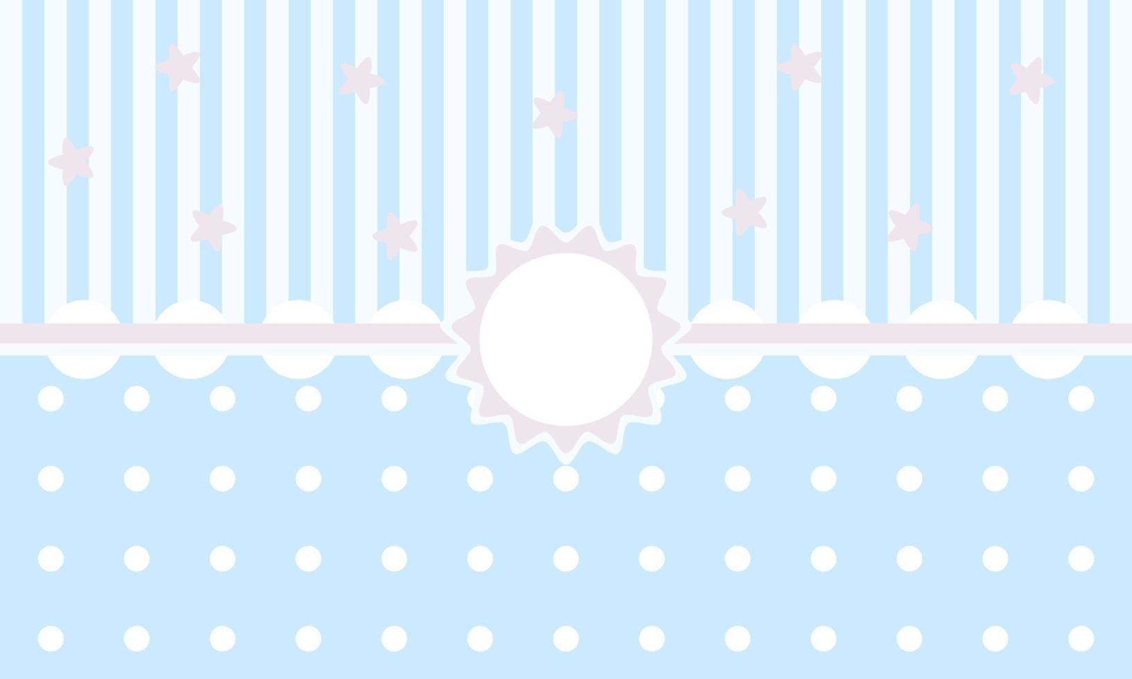 Cute background template. Vector illustration.