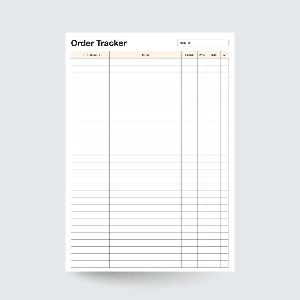 Free Excel Order Form Template