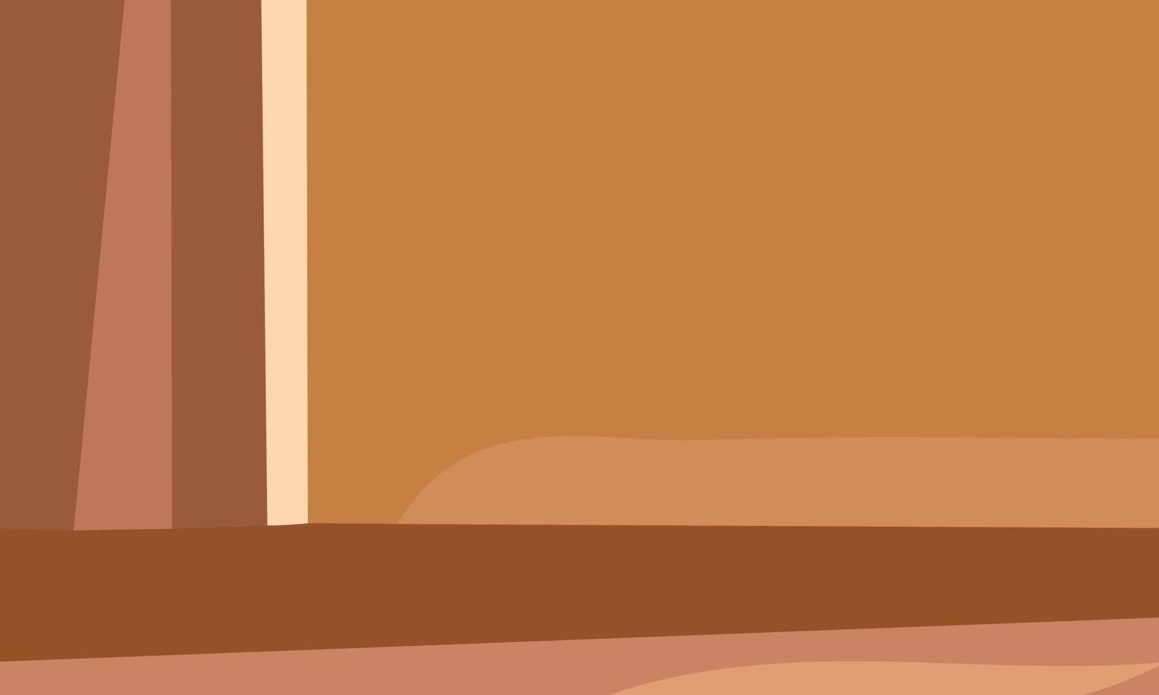 Aesthetic brown stripes abstract background with copy space area. Suitable for poster and banner vector