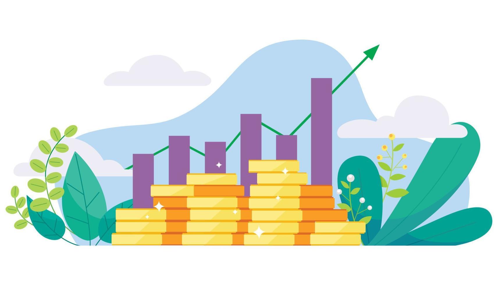 Successful Investment Concept vector