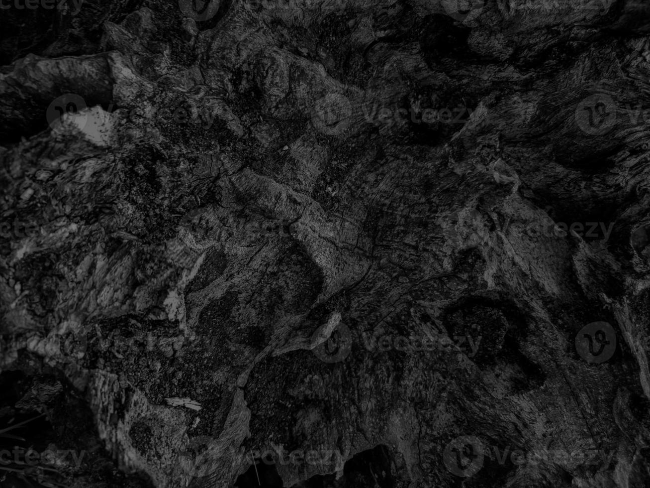 Dark abstract black grunge texture photo