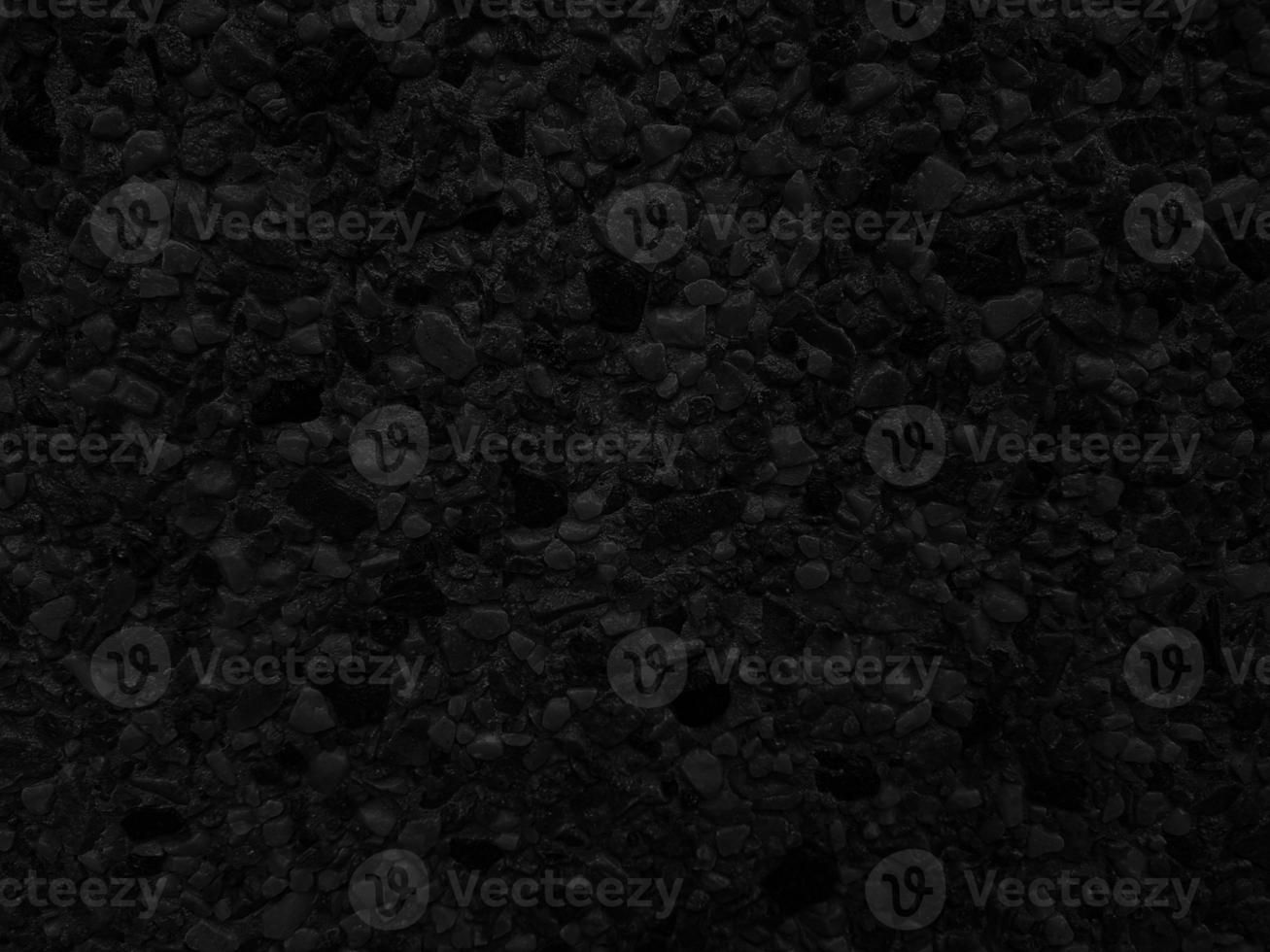 Black texture of stone wall photo