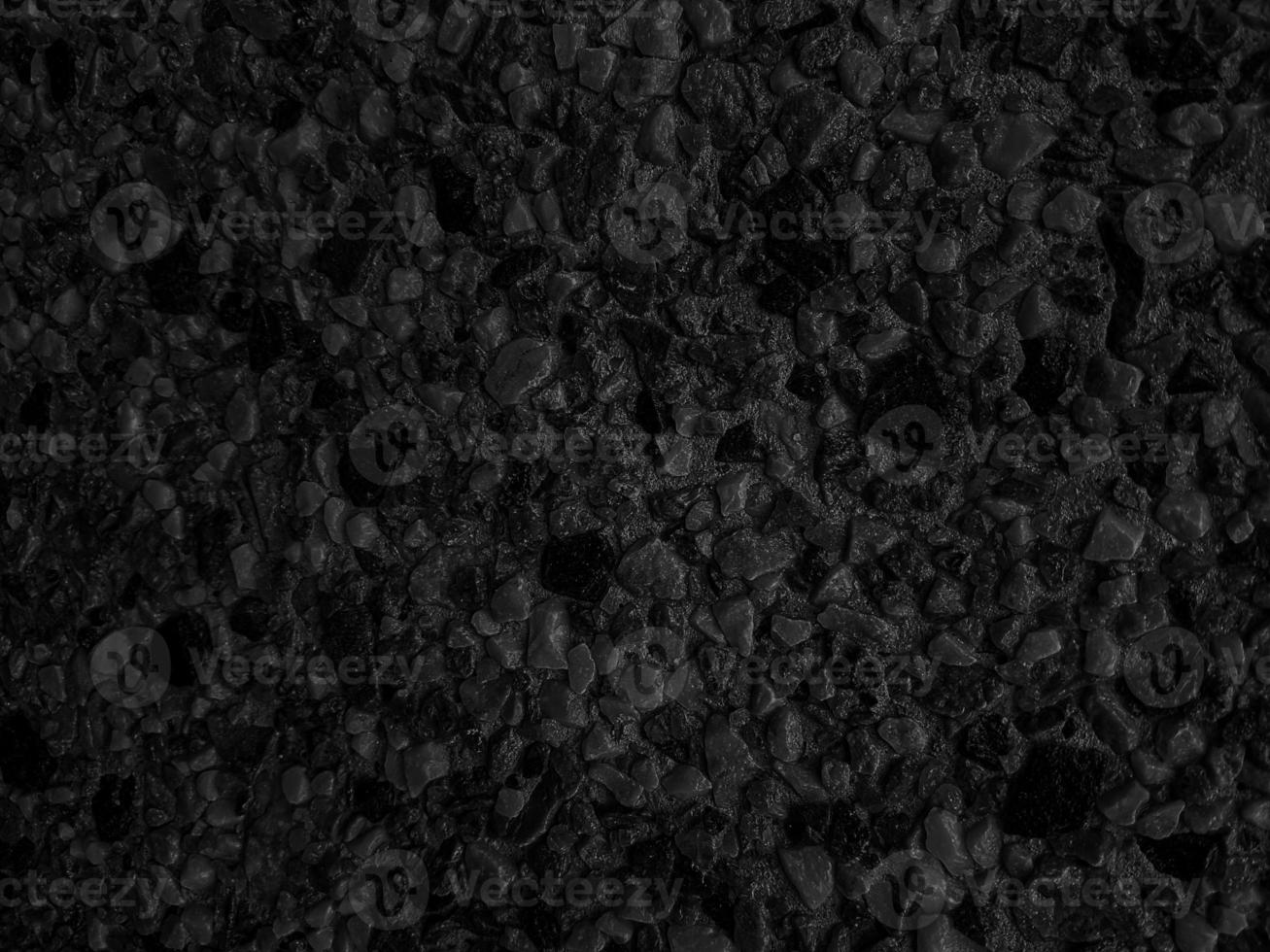 Black texture of stone wall photo