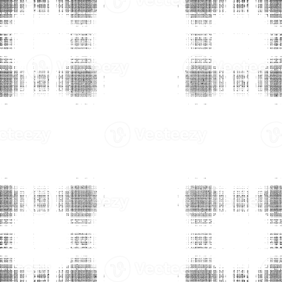 Grunge dots and points texture background. Abstract grainy overlay. PNG graphic illustration with transparent background.