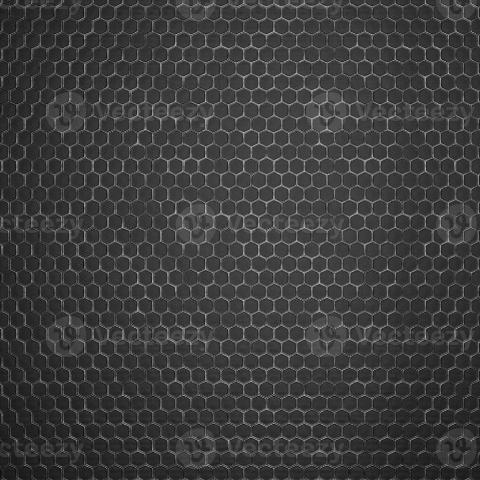 Futuristic and technological hexagonal background. 3d rendering photo