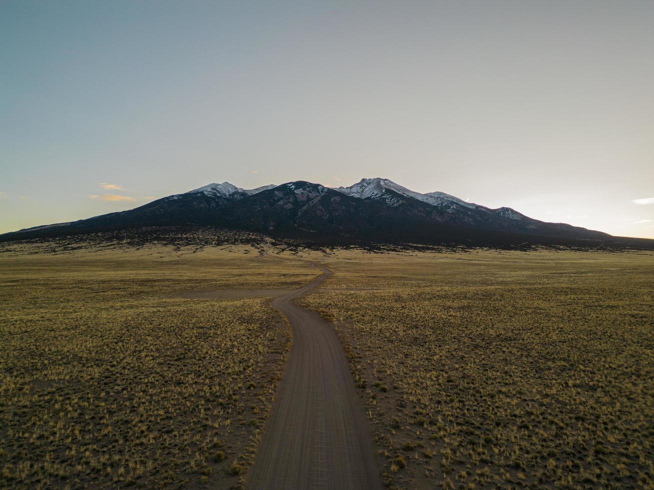 montar blanca en Colorado foto