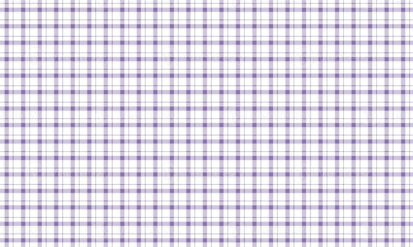 Purple seamless plaid pattern photo