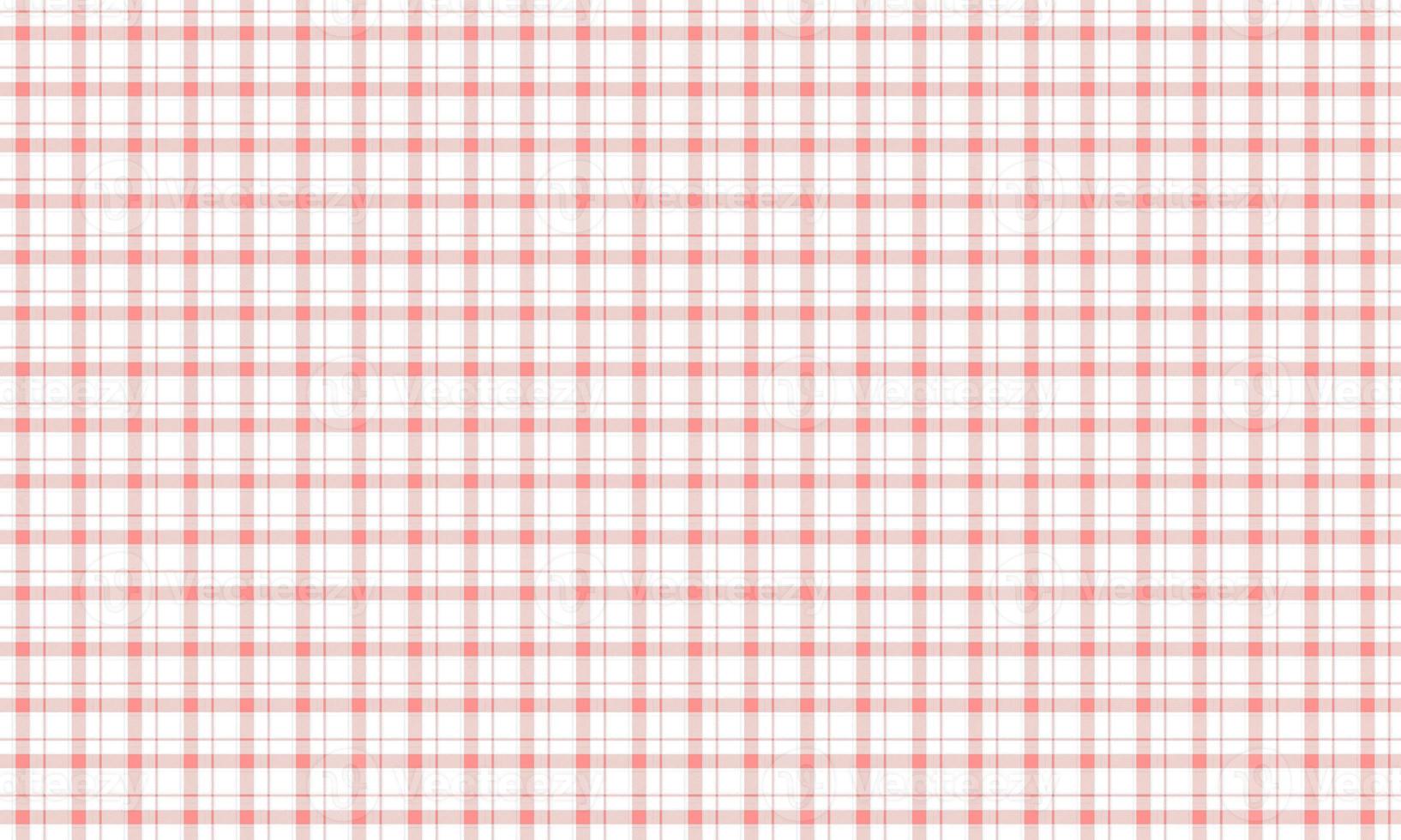 Orange seamless plaid pattern photo