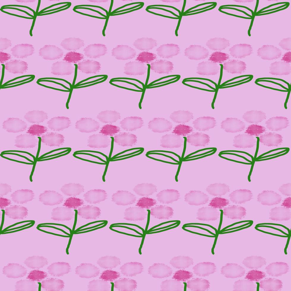 pink flower illustration background photo