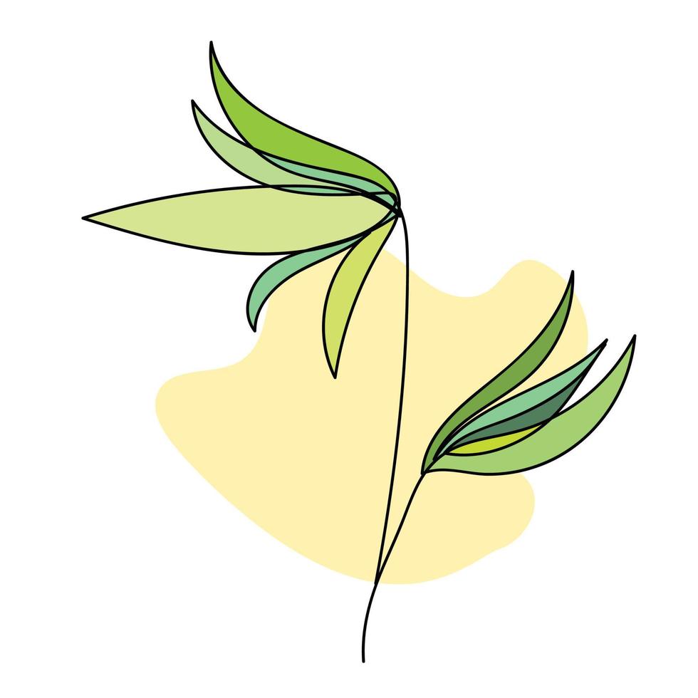 Hand drawn abstract colorful doodle flowers vector