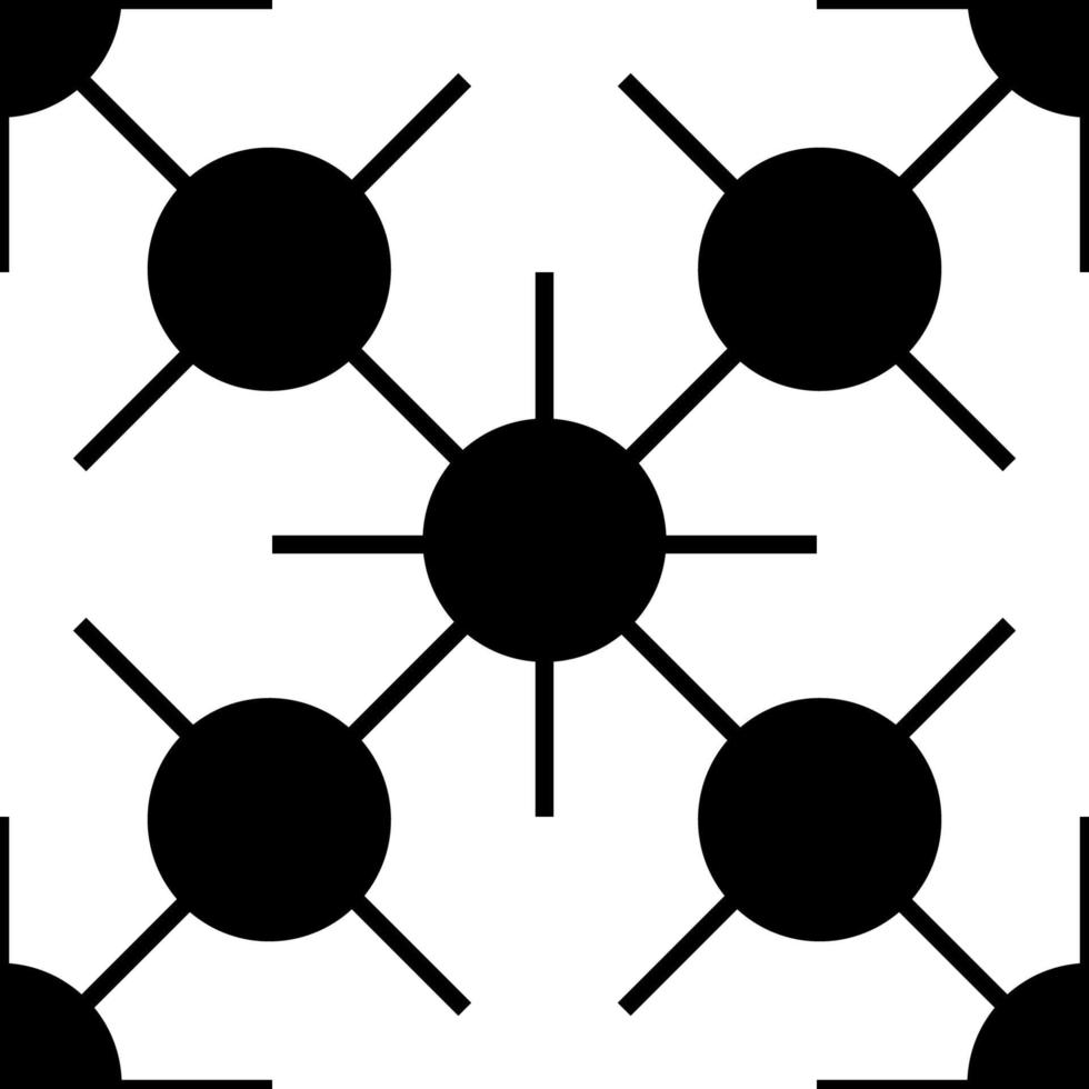 Stylish abstract pattern with black pattern design modern for concept design vector