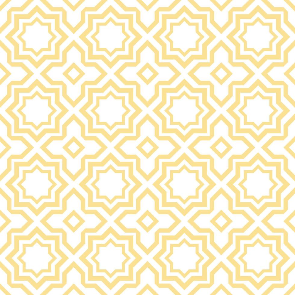 islamic seamless pattern background template vector