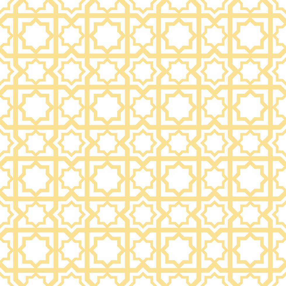 islamic seamless pattern background template vector