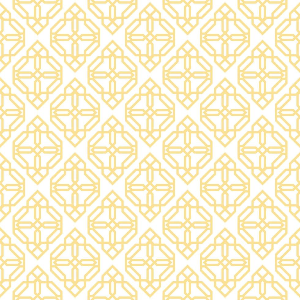 islamic seamless pattern background template vector