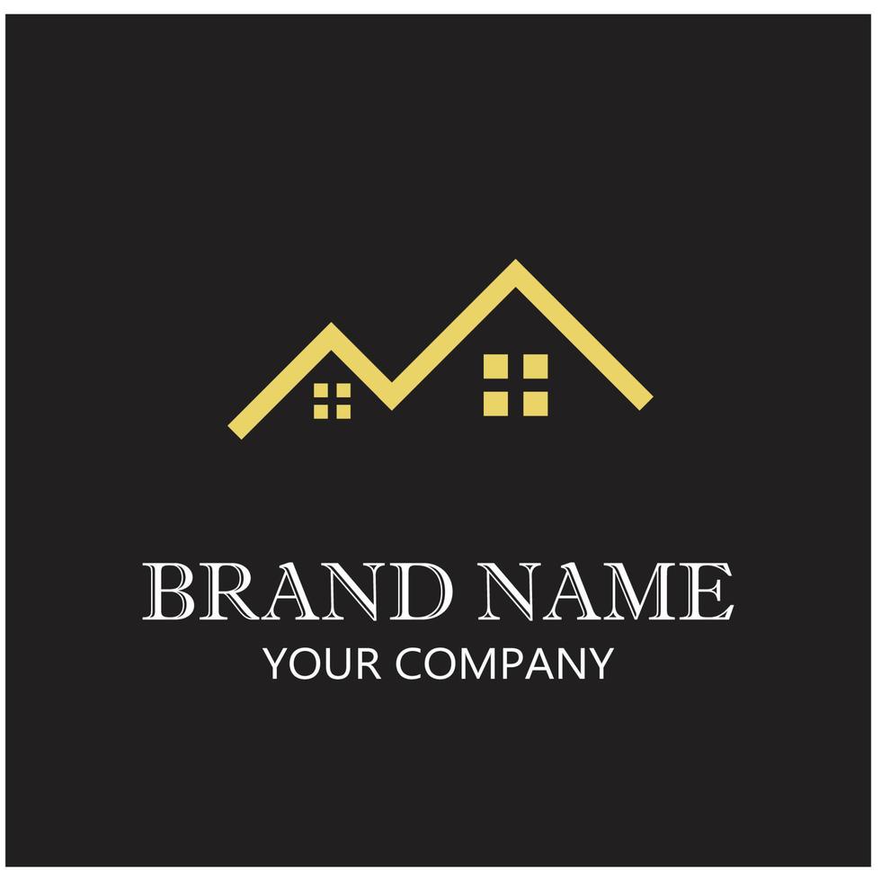 Real Estate , Property and Construction Logo design vector