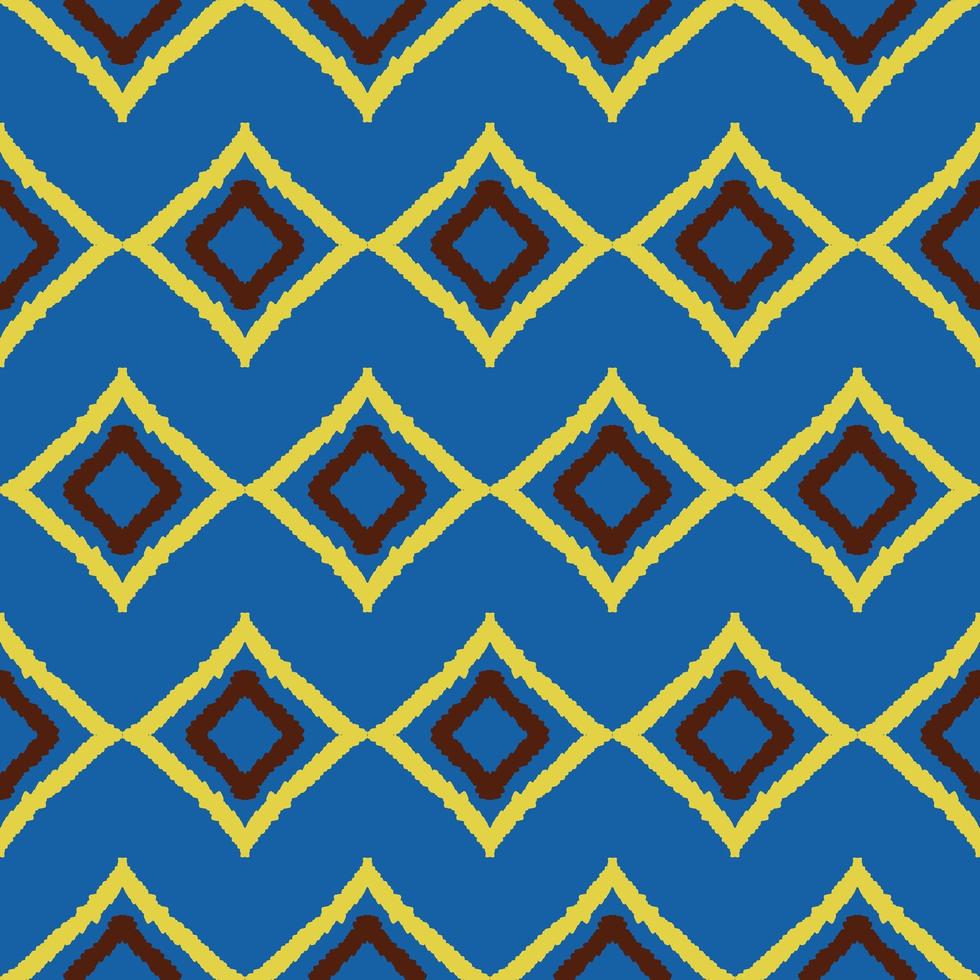 blue yellow geometric pattern illustration background photo