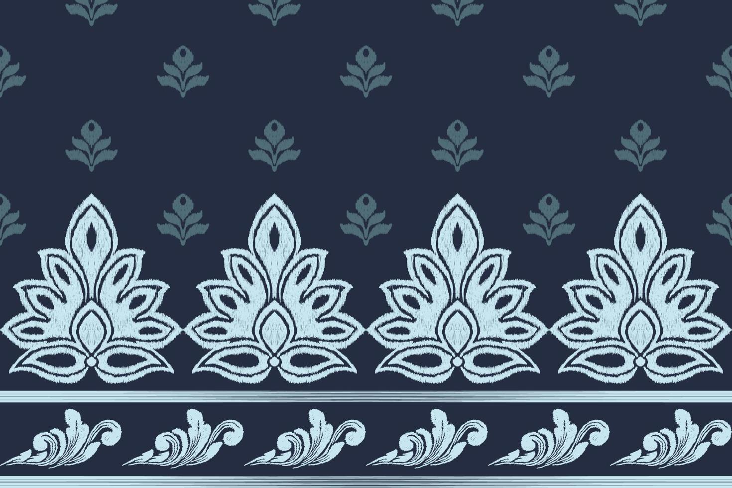 floral sin costura modelo. vector indio decorativo fondo de pantalla. batik Indonesia. vistoso modelo con cachemir y estilizado flores diseño para envase papel, cubrir, tela, textil, fondo de pantalla, cortinas