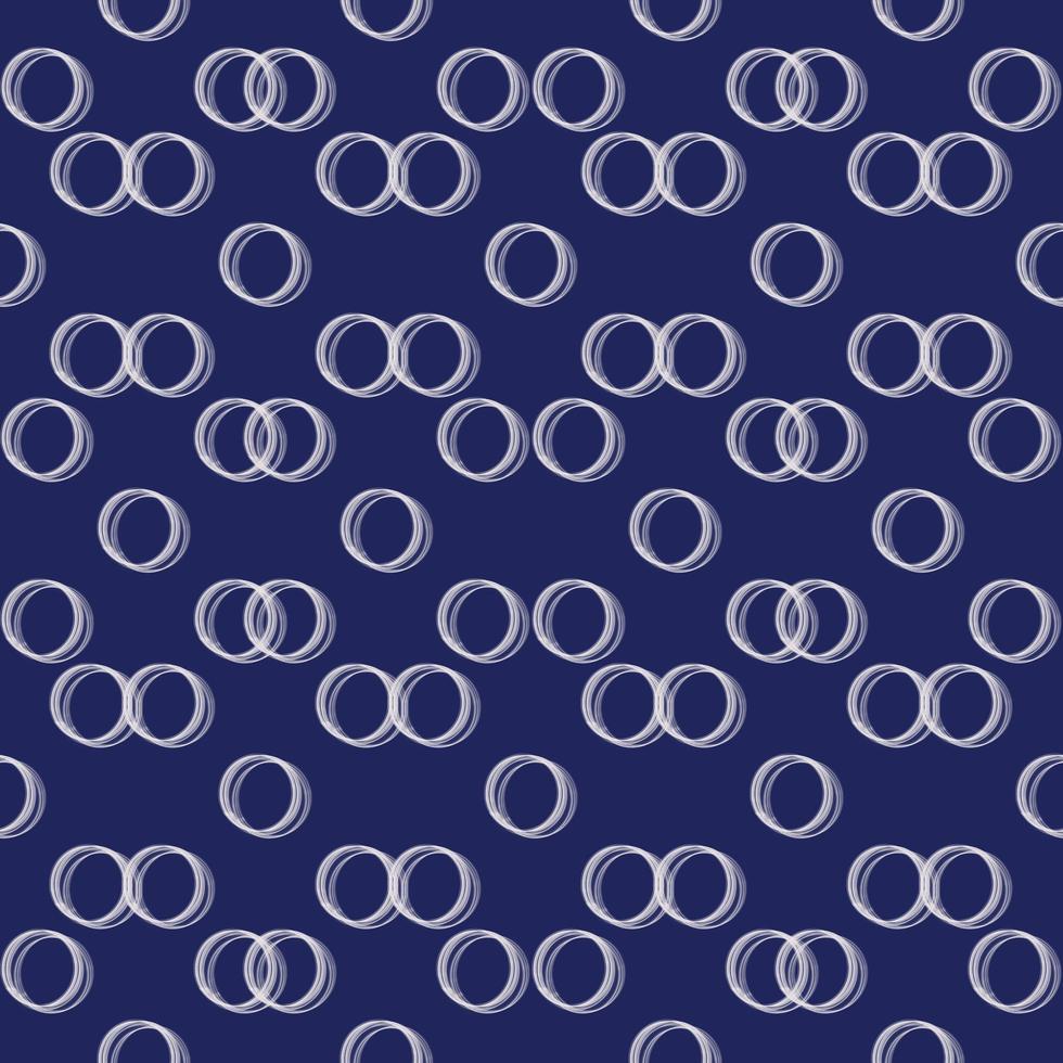 seamless pattern with circle illustration design photo