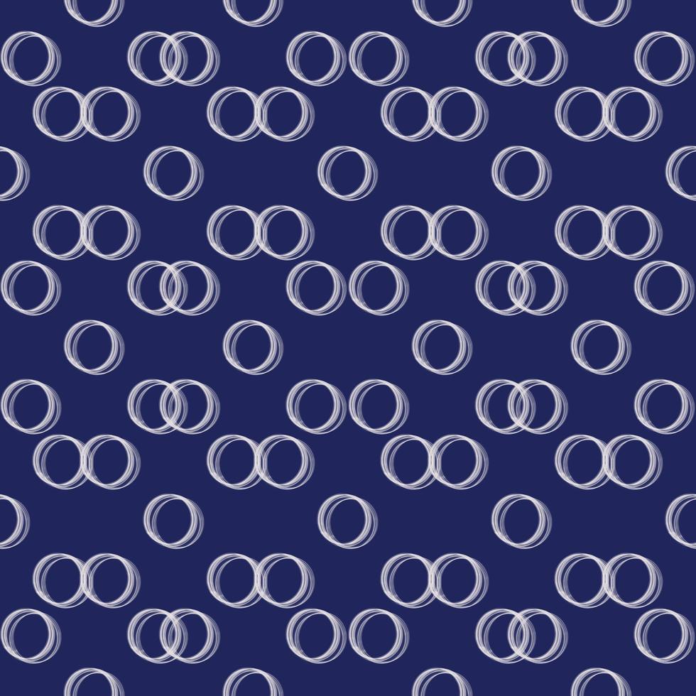 seamless pattern with circle illustration design photo