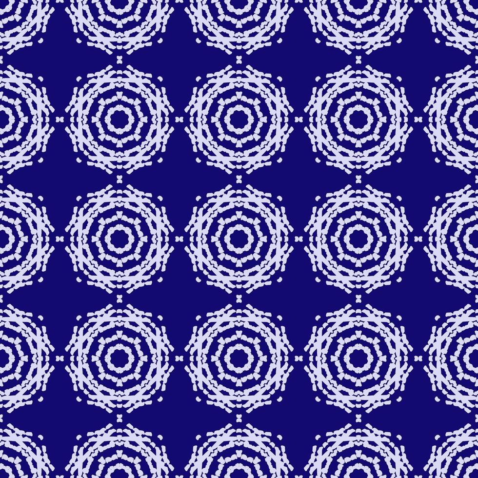 seamless pattern with circle shape illustration design photo
