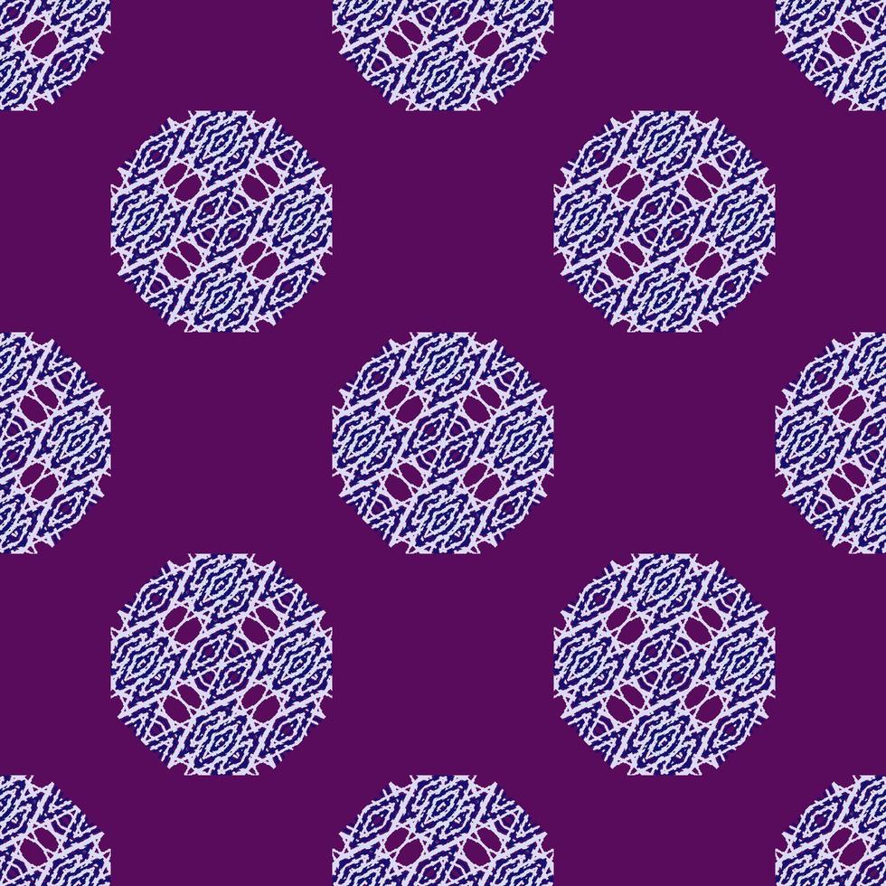 seamless pattern with circle shape illustration design photo